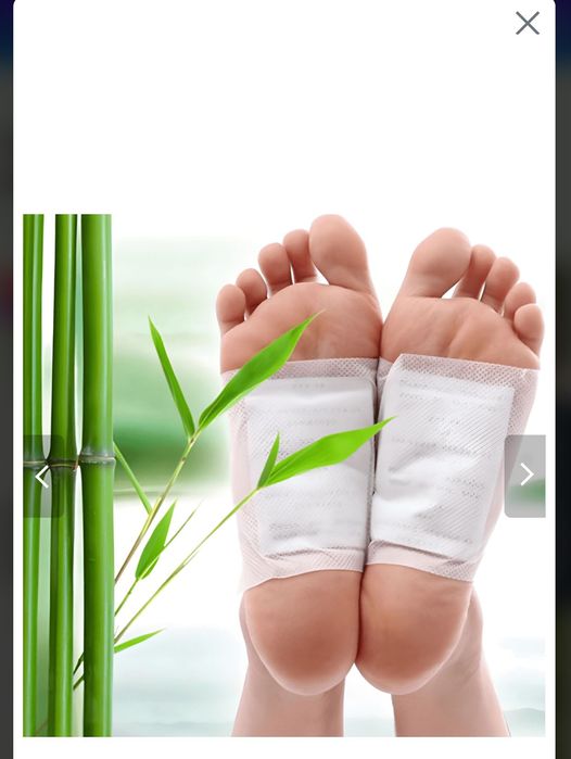 Турмалинови детокс лепенки/пластири за крака - DetoxPatch