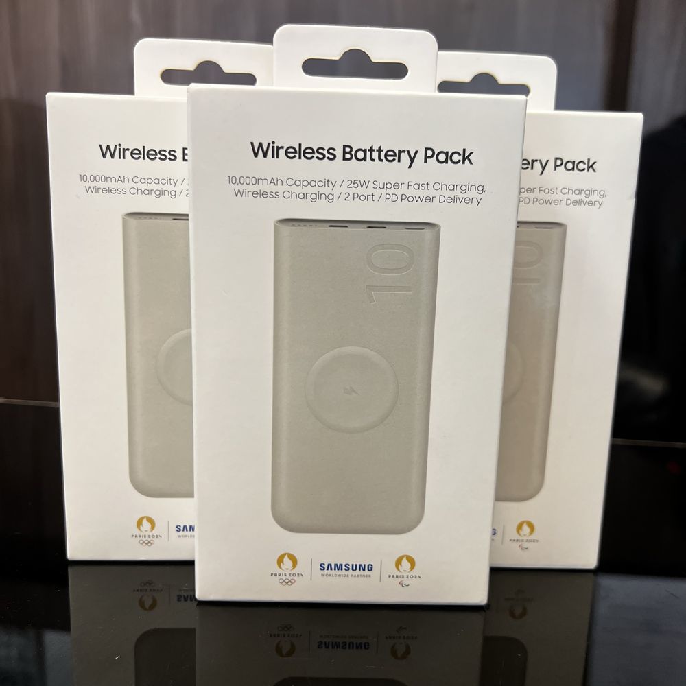 Samsung Power Bank 10000 mAh 25W с 2xUSB-C порта и безжично зареждане