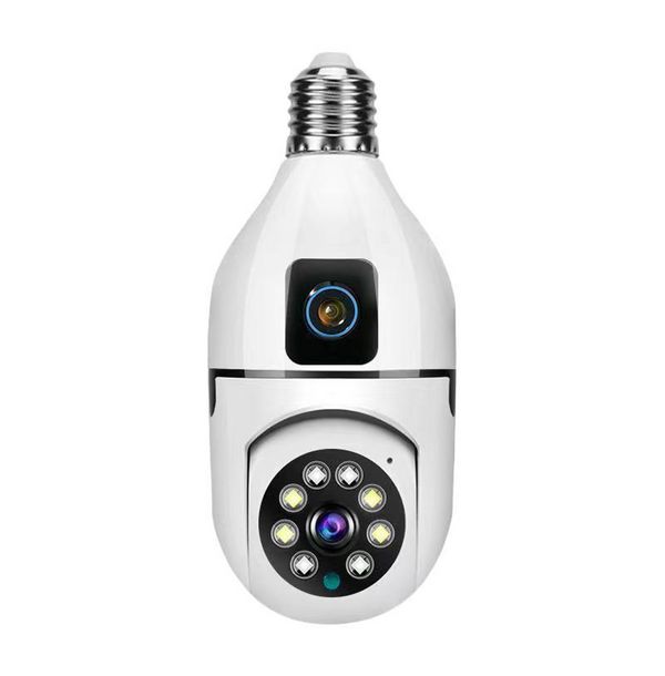 Wi-Fi охранителна камера тип крушка с двойна леща и 360°  / SMK037 /
