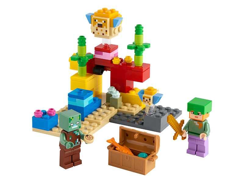 НОВИ! LEGO® Minecraft™ 21164 Коралов риф