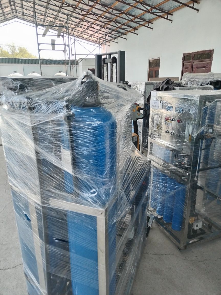 Сув филтрлари  suv filtrlari katta xajimdagilari ham bor.