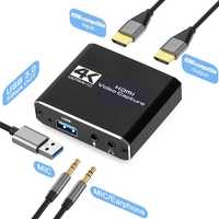HDMI - USB 3.0 Video Capture Card Game Live Streaming видео кепчър