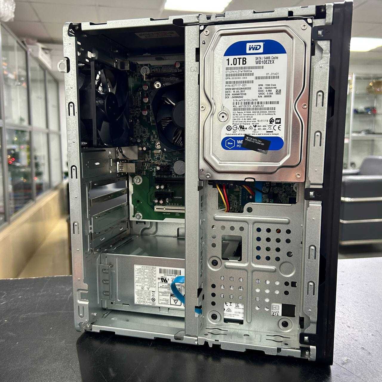 Компьютер HP PRODESK (i5-7500, 16GB/DDR4, SSD 240GB, HDD 1TB, 310W)