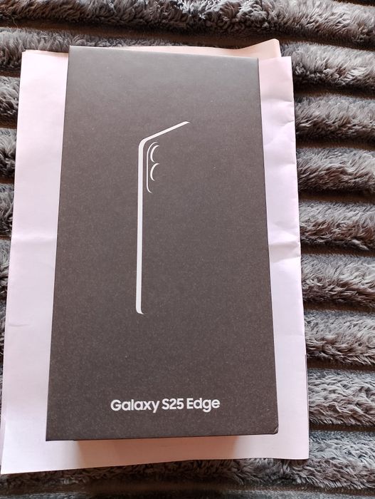 Samsung Galaxy S25 Edge Черен – ЧИСТО НОВ! Най-тънкият – 5,8 мм
