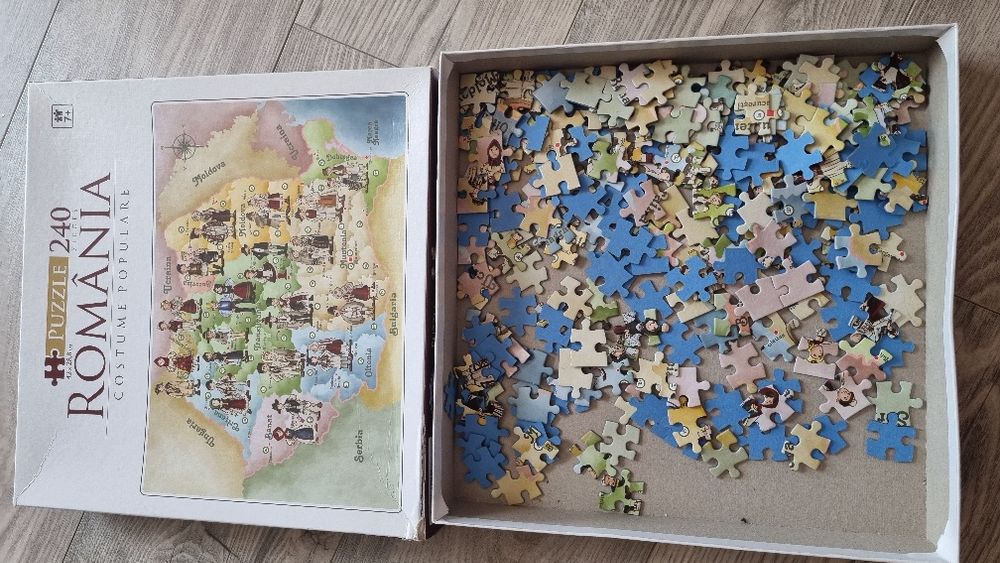 Puzzle România 240 piese