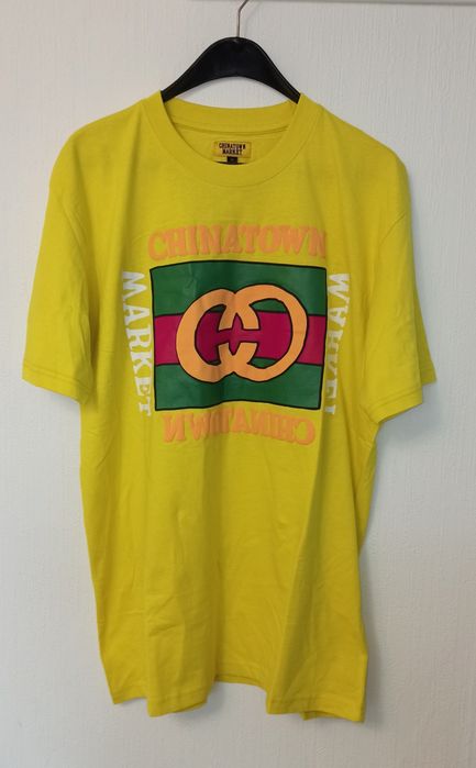 Psychworld globo t-shirt / Chinatown market t-shirt