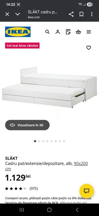 De vanzare Pat copil ikea