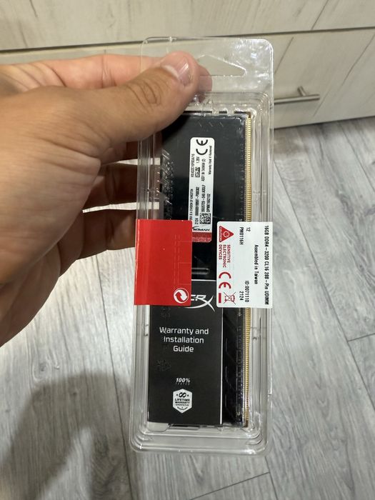 Memorie HyperX Fury RGB 16GB, DDR4, 3200MHz, CL16, 1.35V