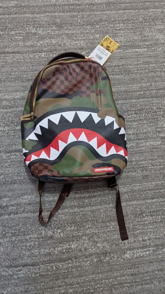 Rucsac Sprayground ghiozdan geantă backpack leather bape nike lv opium