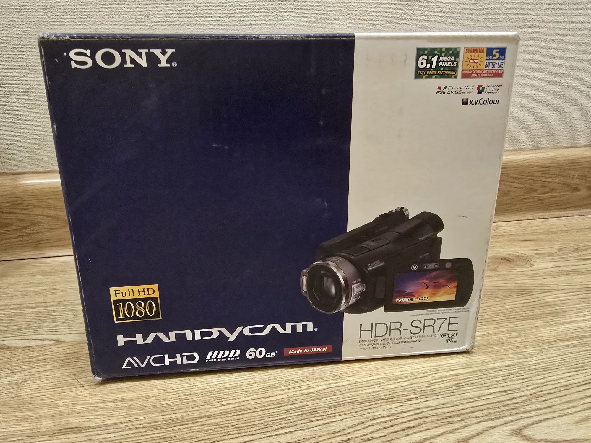 SONY HDR-SR7E видеокамера