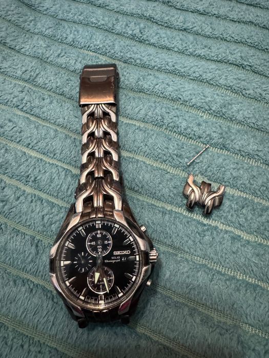 Ceas Seiko cu cronograf solar