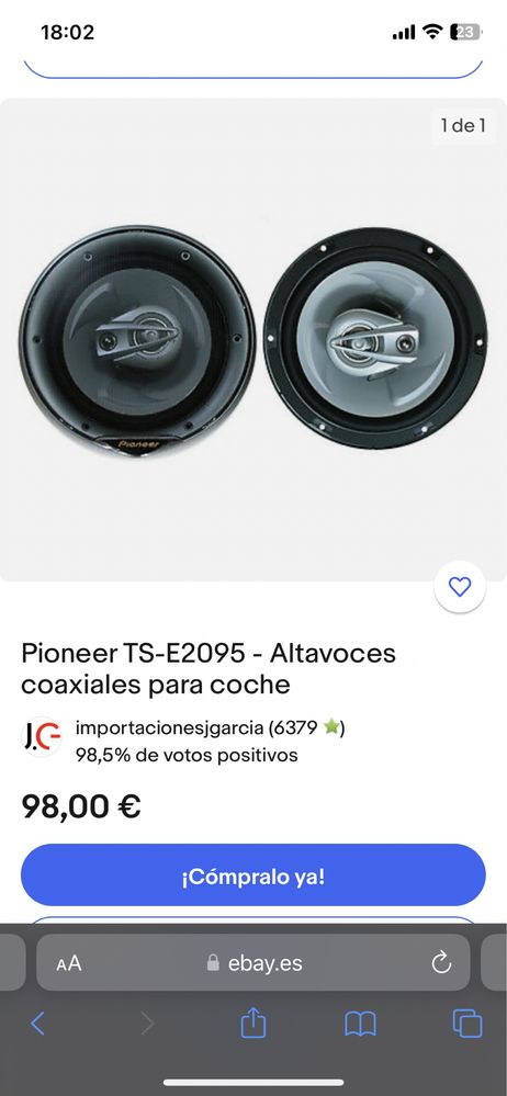 Pioneer ts-e2095