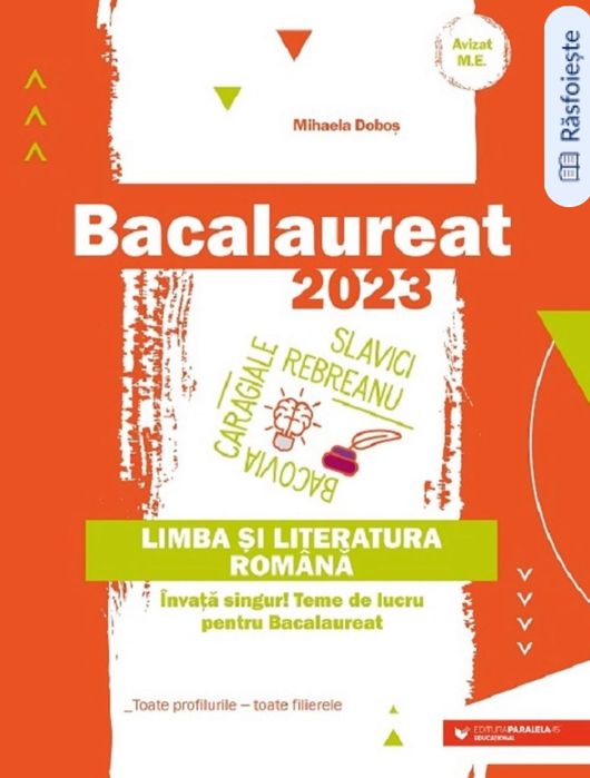BAC 2023 limba și literatura romana