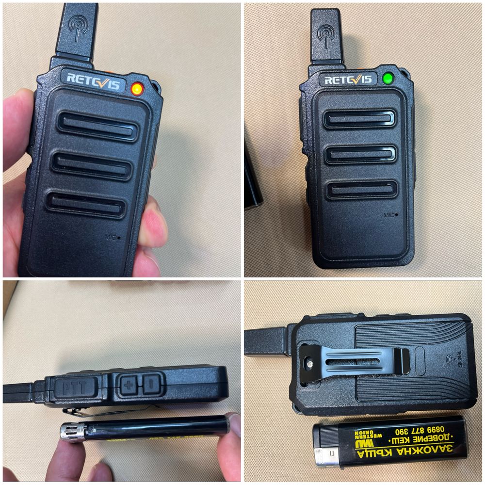 Retevis RT 619 walkie talkie radiostation радиостанция уоки токи