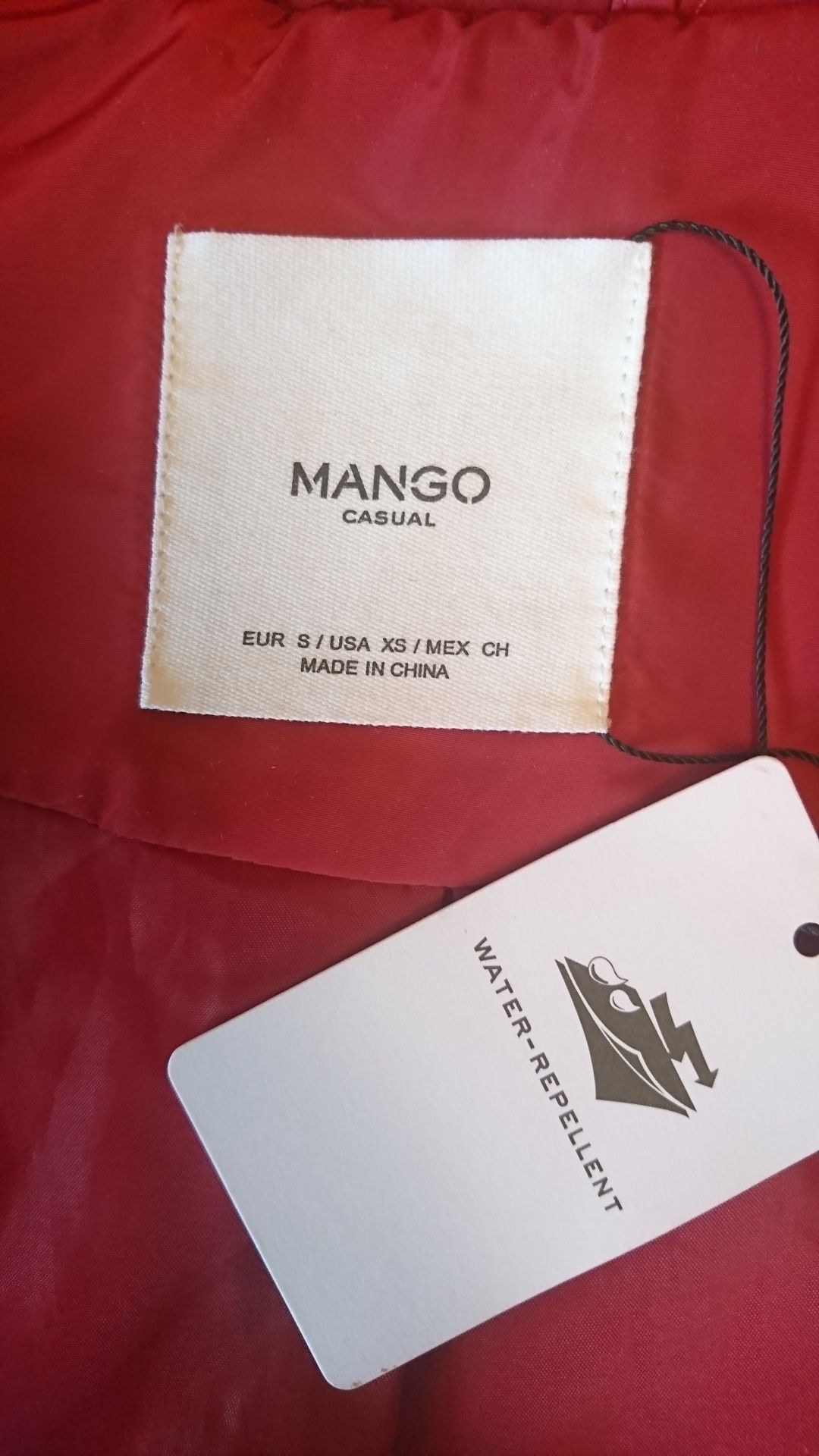 Куртка весенняя на синтепоне Mango