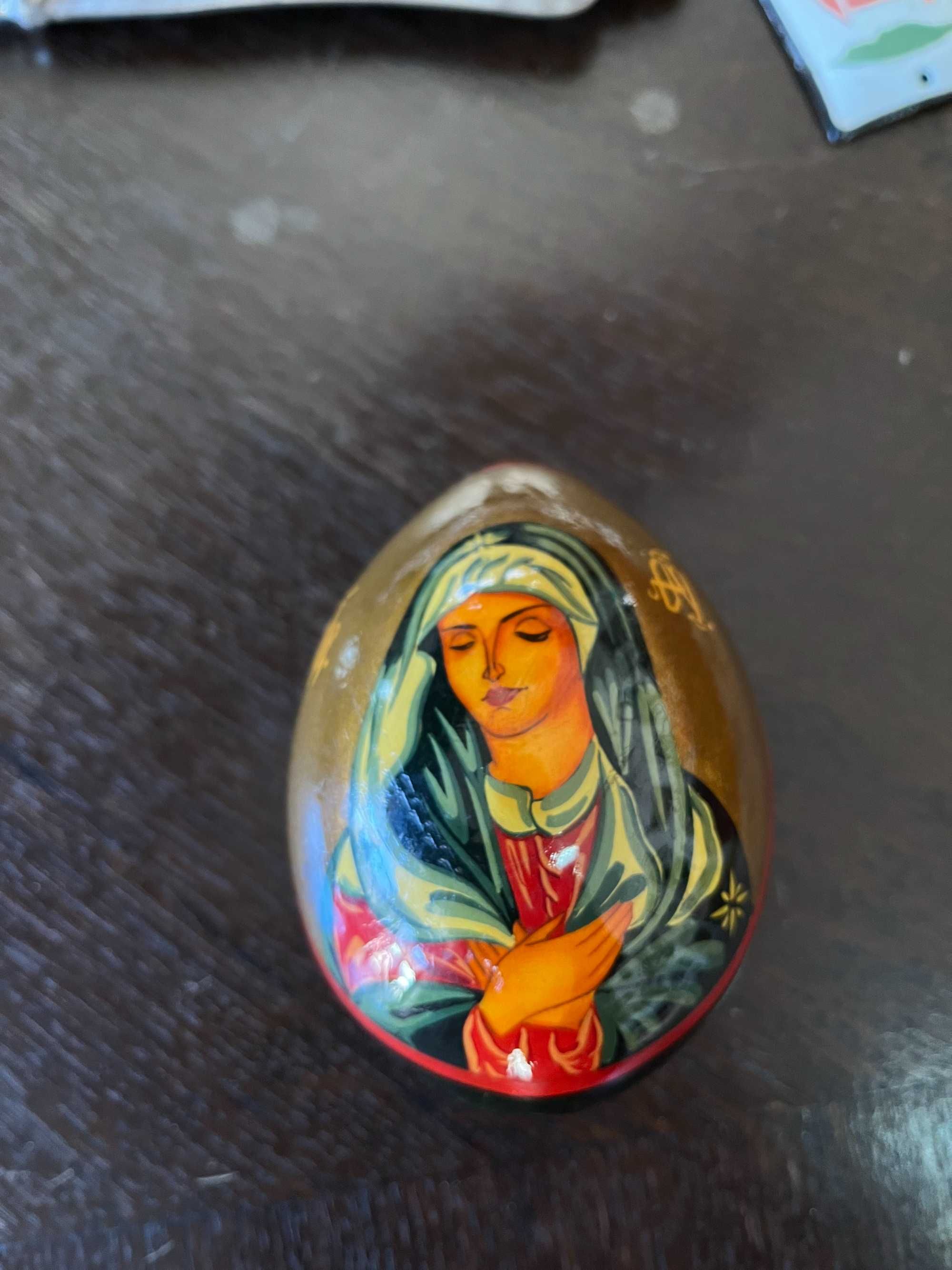 Уникално рисувано яйце тип Faberge №1809