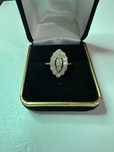 INEL AUR 18K + 15 Diamante = 1.20ct - Claritate Vs1-Vs2 -6.7g -Vintage