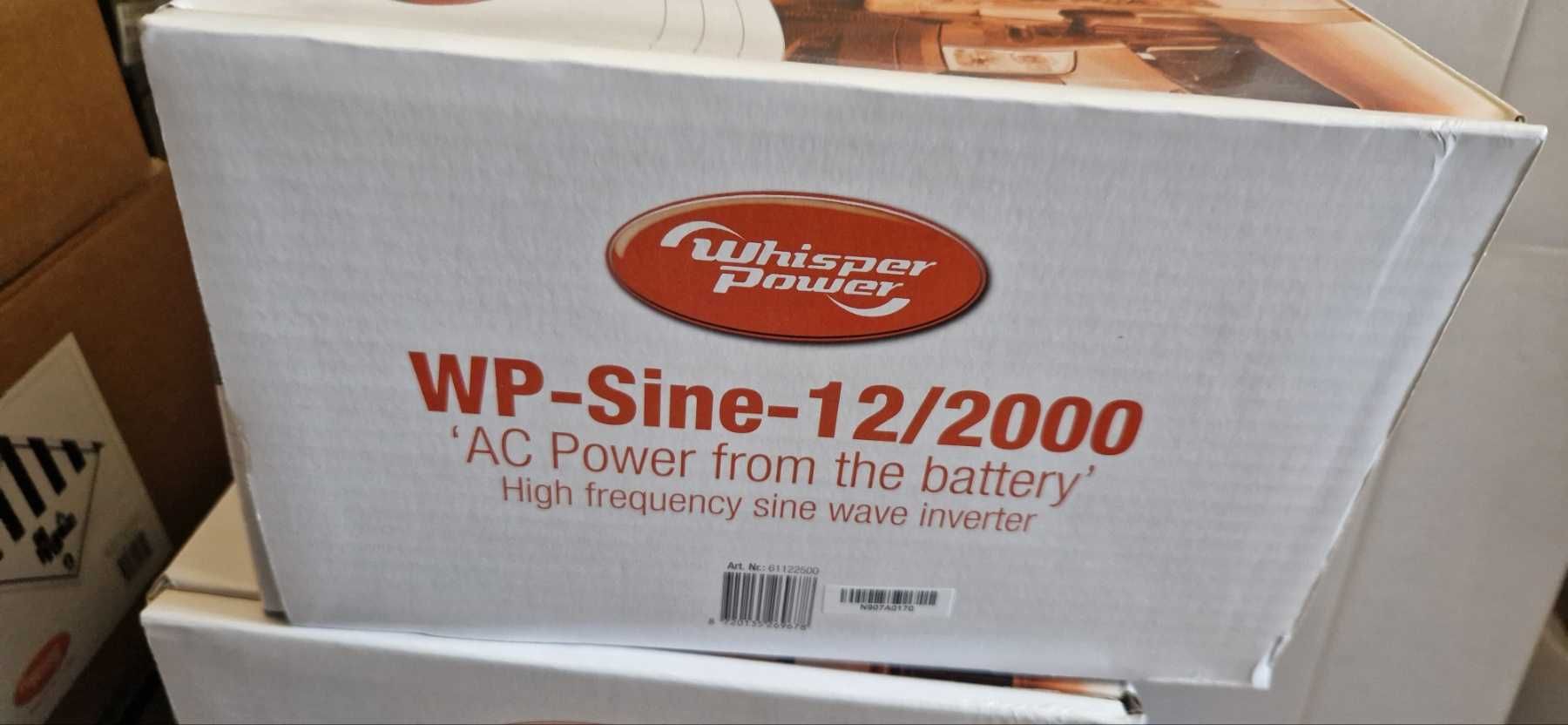 Инвертор пълна синусоида  Whisper Power WP Sine 12 V - 2000 VA