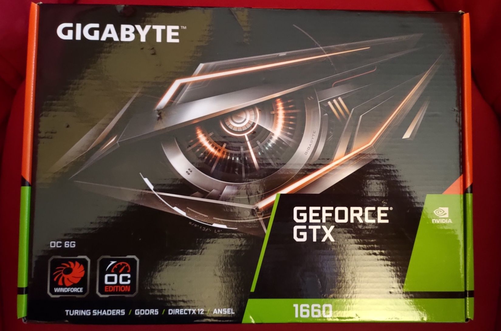 Видеокарта Gigabyte GeForce GTX 1660 OC с 6GB графична памет