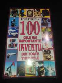 carte „100 cele mai importante invenții din toate timpurile”