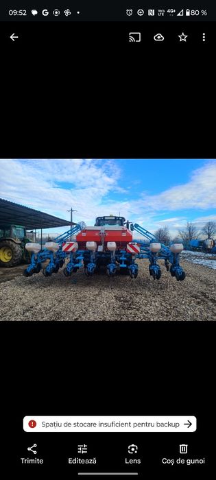 Semănătoare Monosem Rabatabila