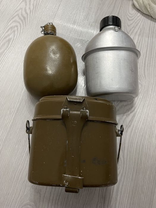 Футляры для воды и еды военные