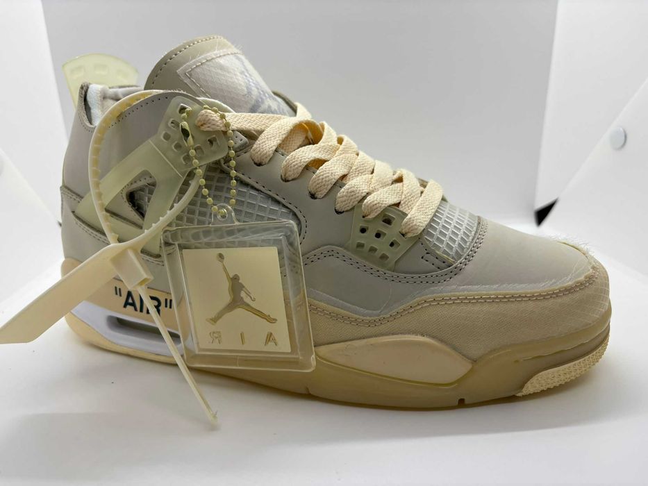 Nike Air Jordan 4 Off-White Sail 40-44