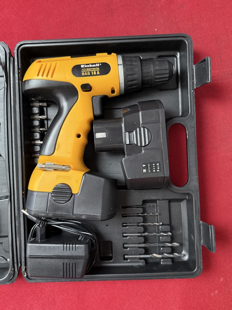 Акумулаторен винтоверт Einhell Bavaria BAS 18 A – 18V