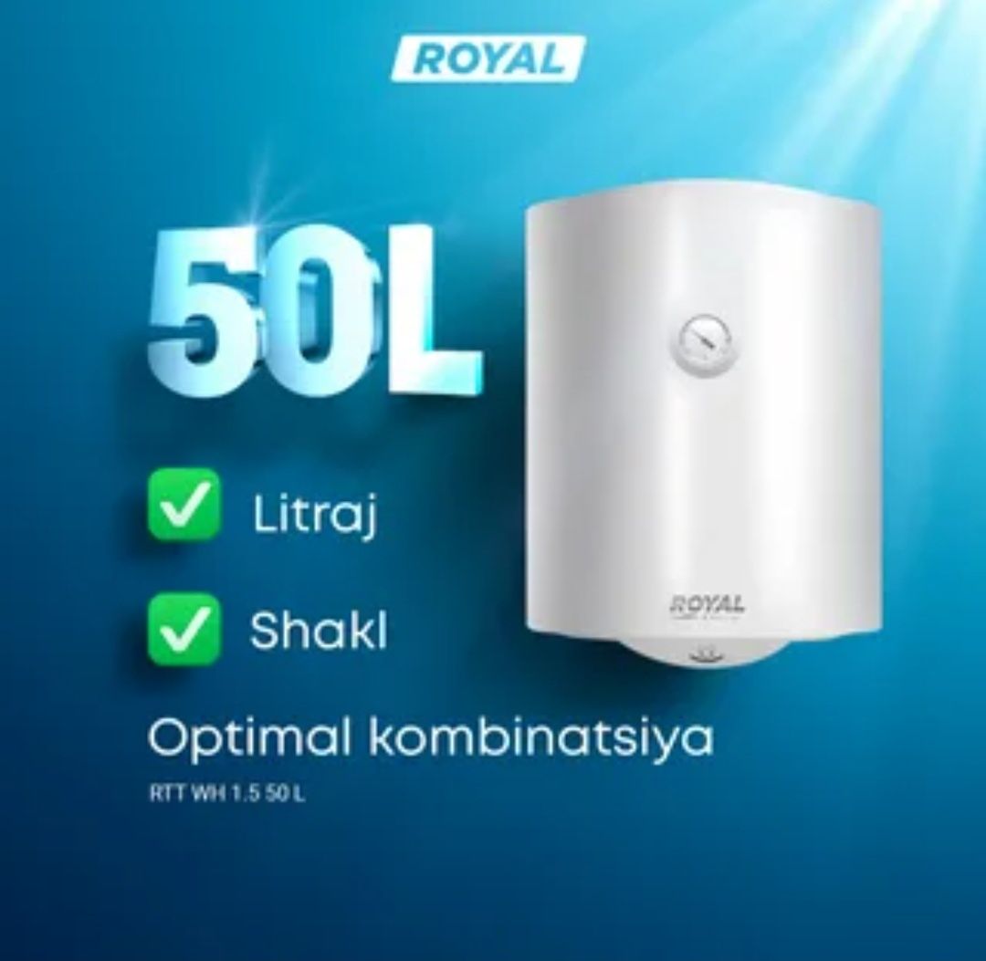 Royal aristonlari 50.Muddatli to'lov asosida