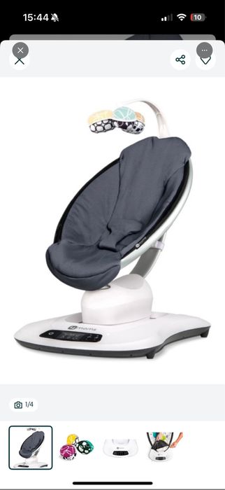 Шезлонг 4Moms MamaRoo 4