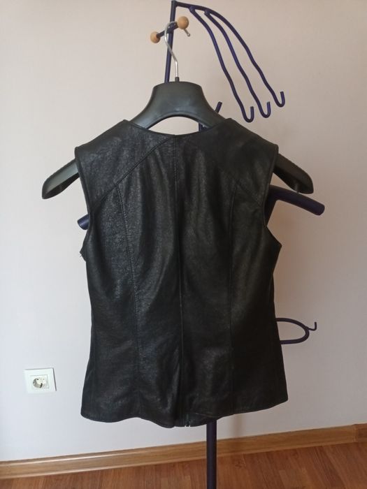 Дамски елек-естествена кожа