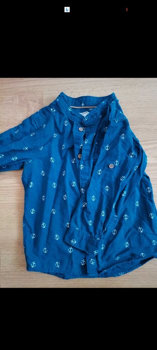 Cămașă mânecă lunga H&M LOGG 18-24 luni