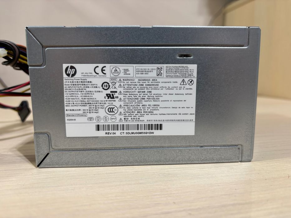 Sursa PC Desktop HP Pro 3500 MT PSU 300W ATX Original Power Supply
