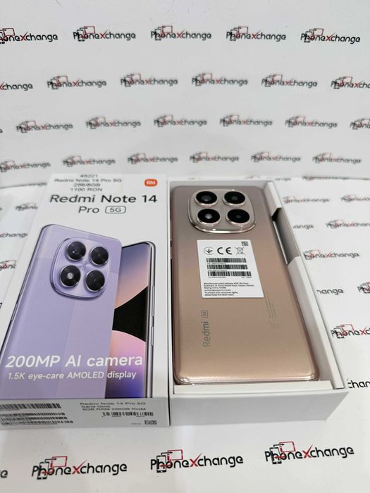 Redmi Note 14 Pro 5G Sand Gold 256/8GB NOU
