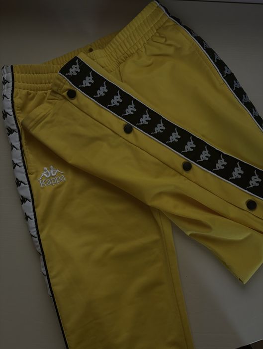 Kappa, спортно долнище в жълт цвят