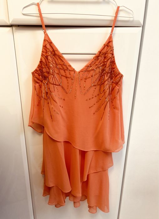 Rochie cu bretele, de zi, de ocazie