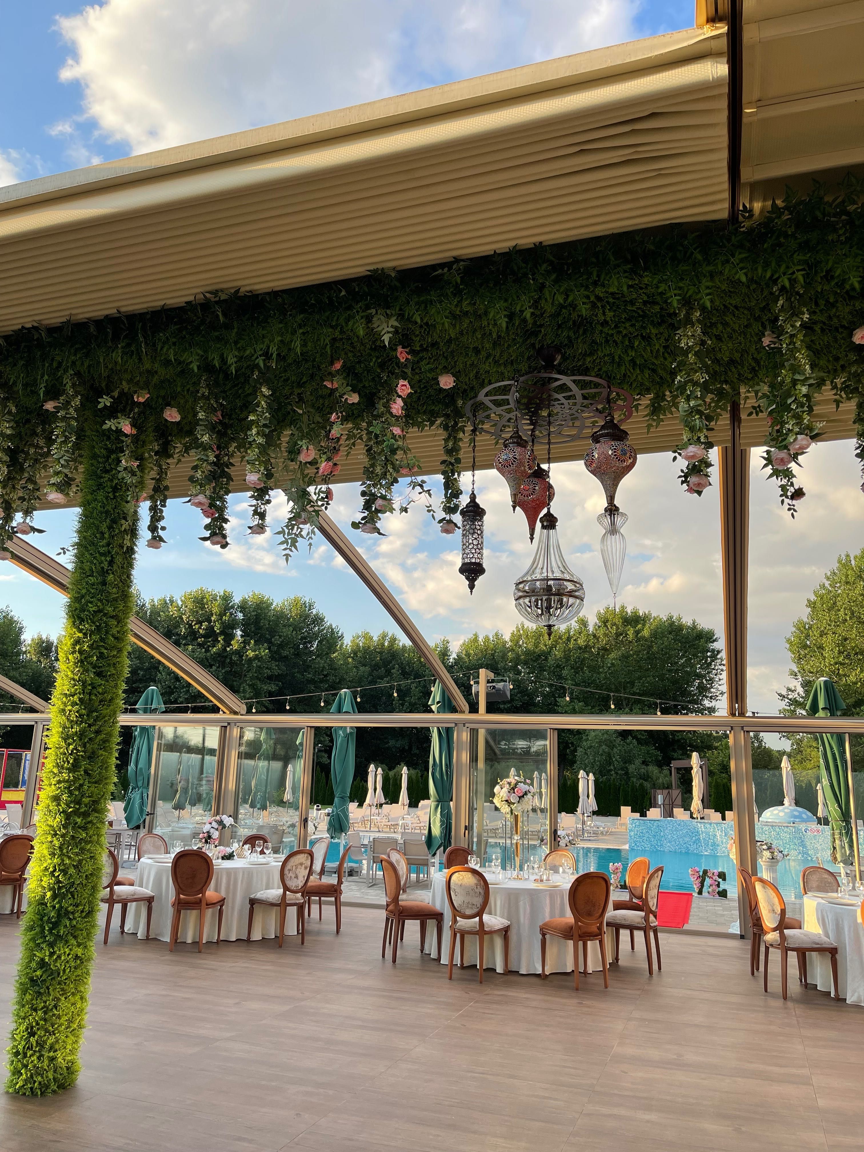 Pergola retractabila 15x23 (345mp)