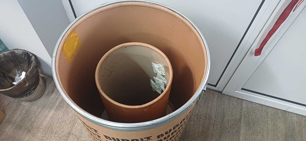 Картонен варел за съхранение