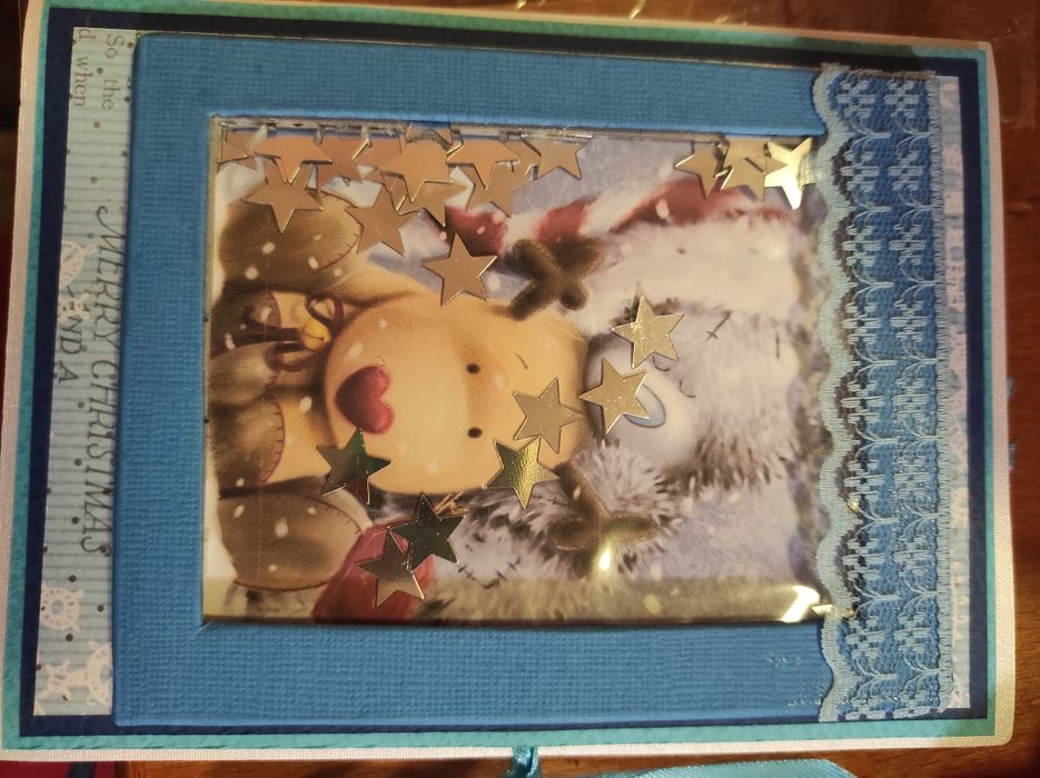 Коледен ръчно изработен албум за снимки