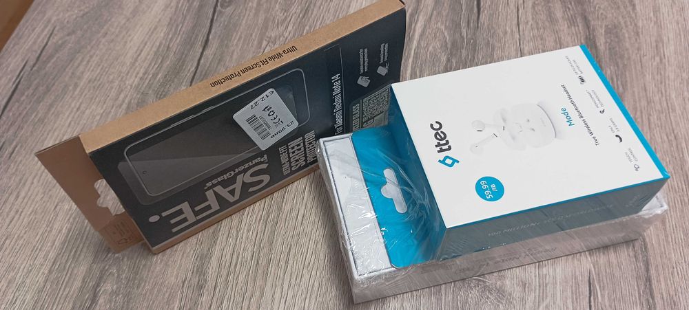 Redmi Note 14 неразопакован + слушалки + протектор