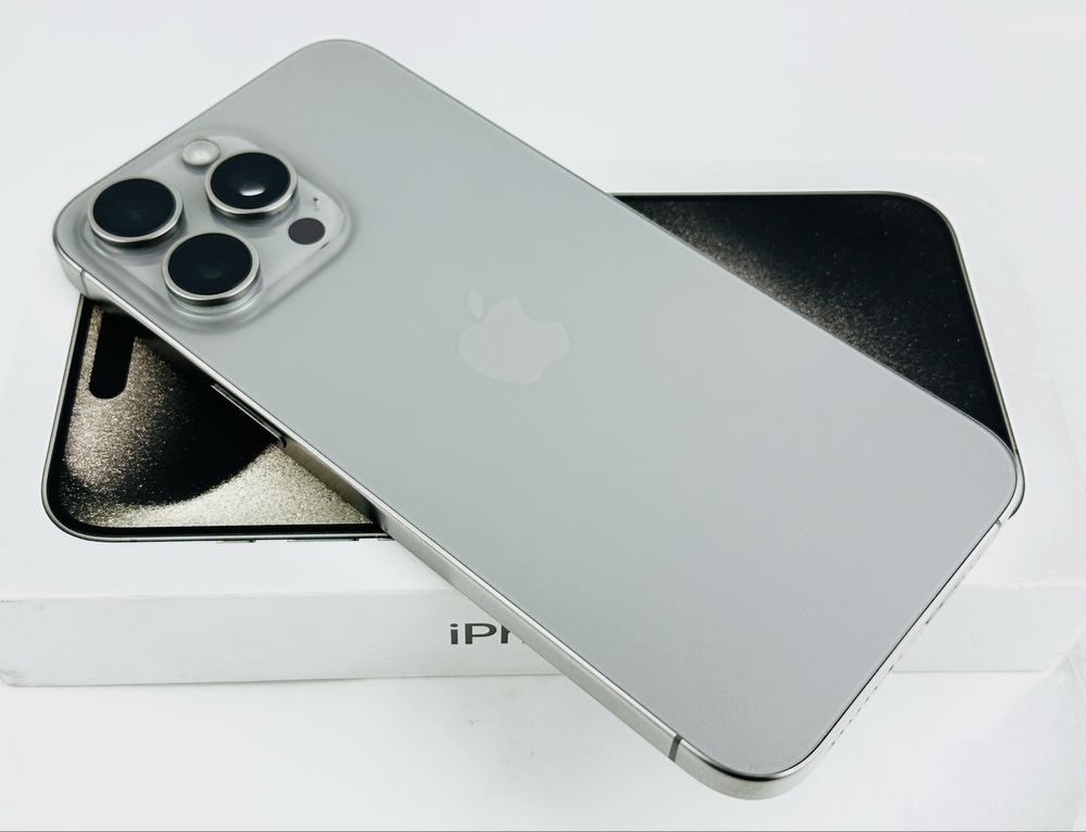 Apple iPhone 15 Pro Max 256GB Natural Titanium 92% Батерия! Гаранция!