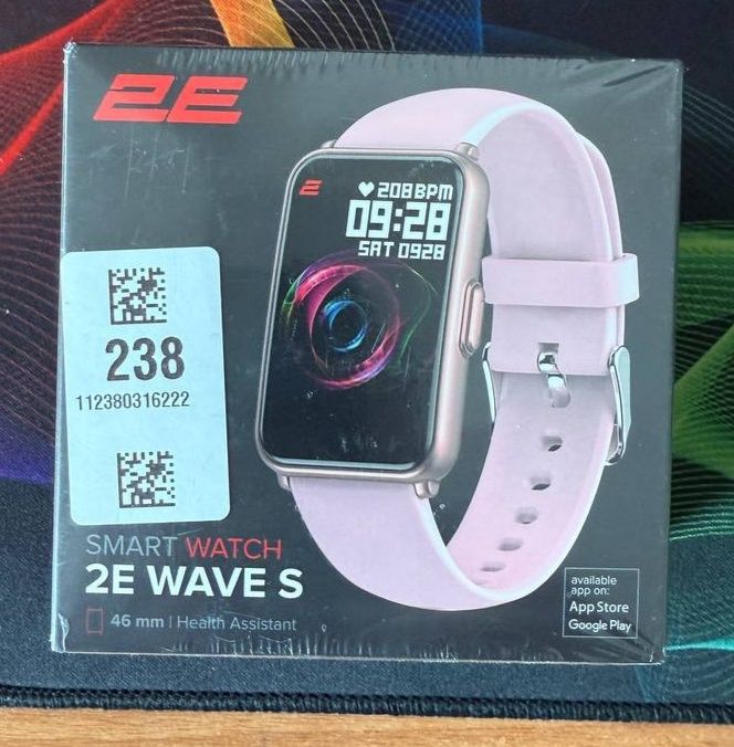 Умные часы 2E WAVE S pink. Розовые.