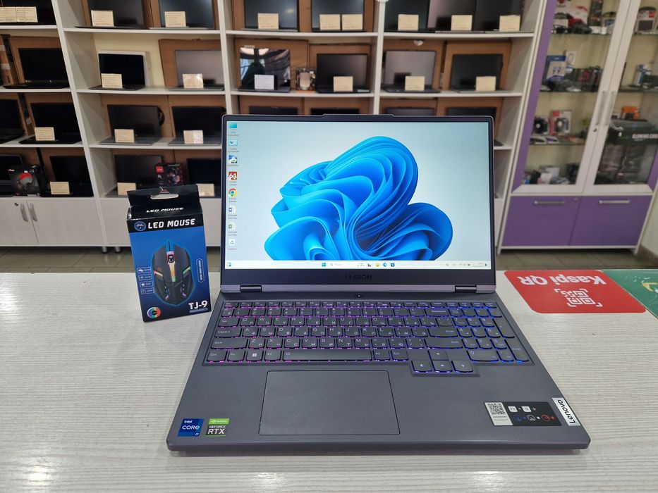 Игровой Legion 5 (Core i7-12700H, RTX 3060 6 gb)