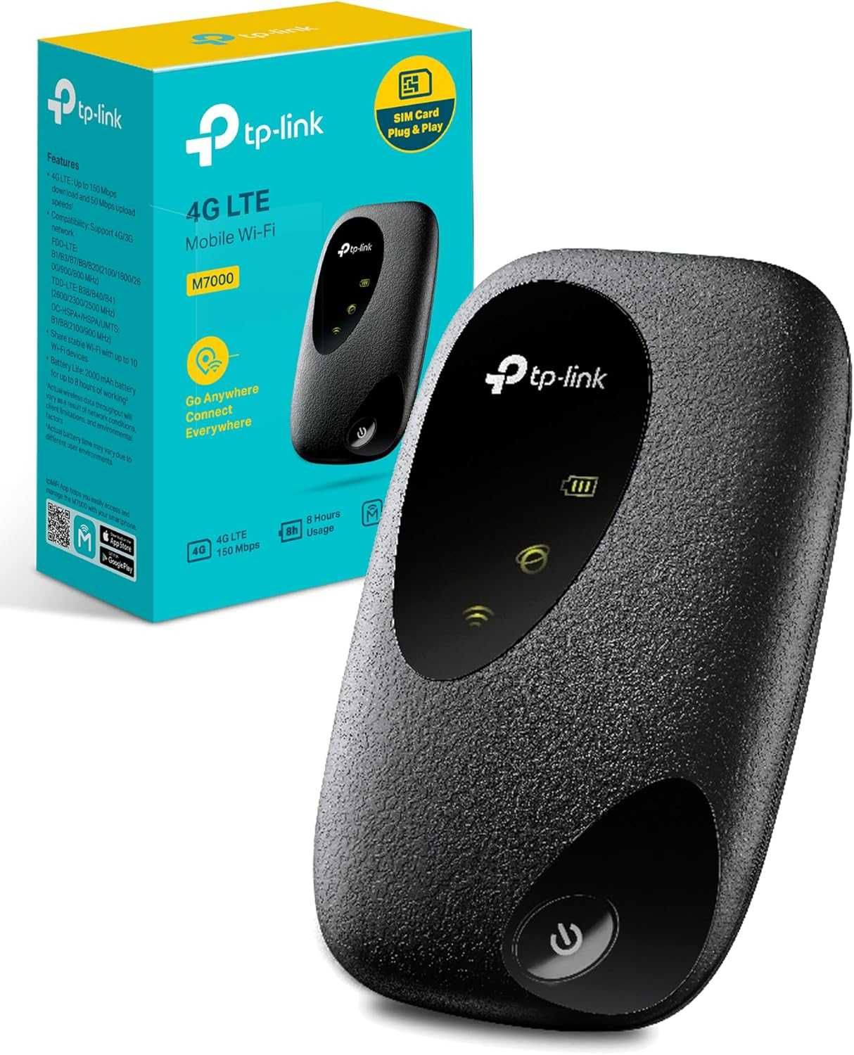 TpLink M7000 4G LTE мобилен Wi-Fi