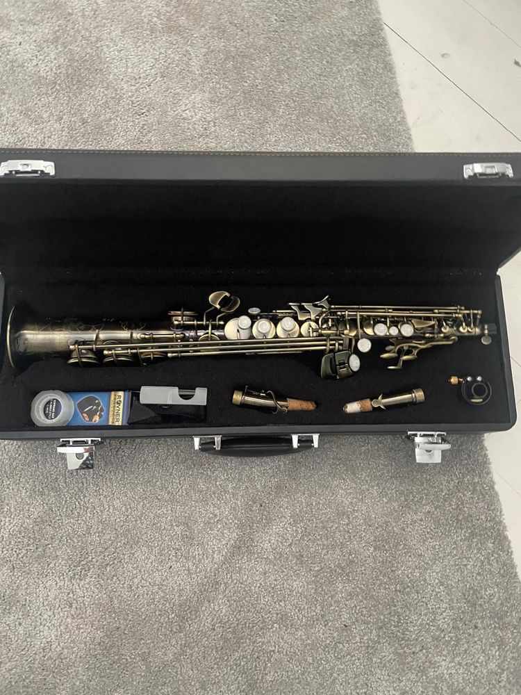 Vand sopran thomann tss-350 antique+bratara rovner mk3