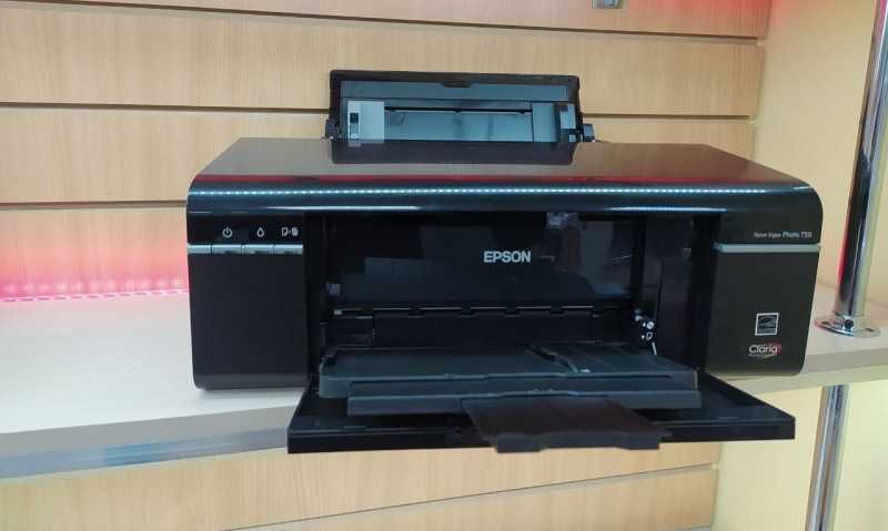 6-ти цветный А4 цветной струйный принтер Epson T50 СНПЧ краска заправл
