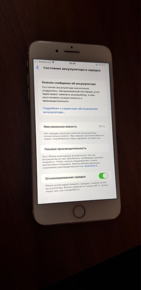 Iphone 8+ kar dokment bor kafolatli