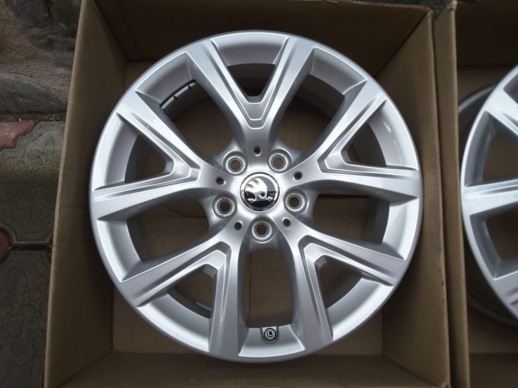 jante aliaj 17; 5x112; Skoda Karoq, Superb, Scout,  Octavia 2, 3, 4