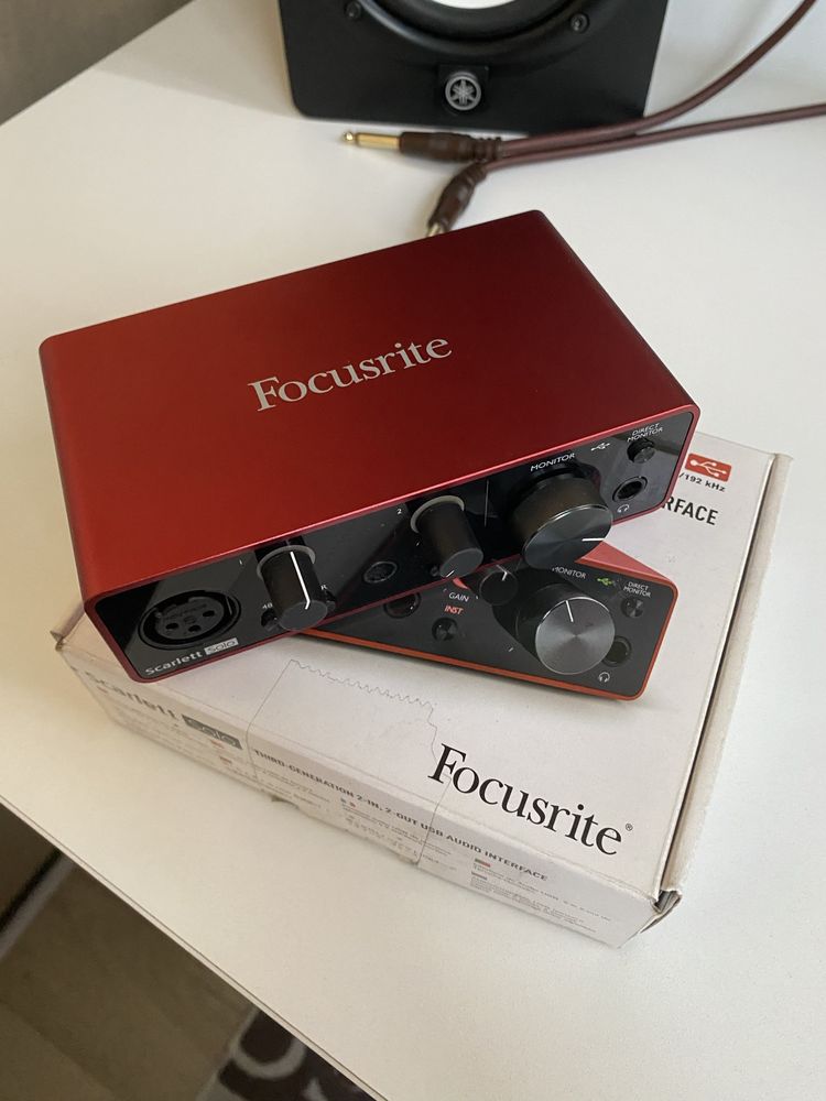 Звуковая карта Focusrite Scarlett Solo 3rd Gen