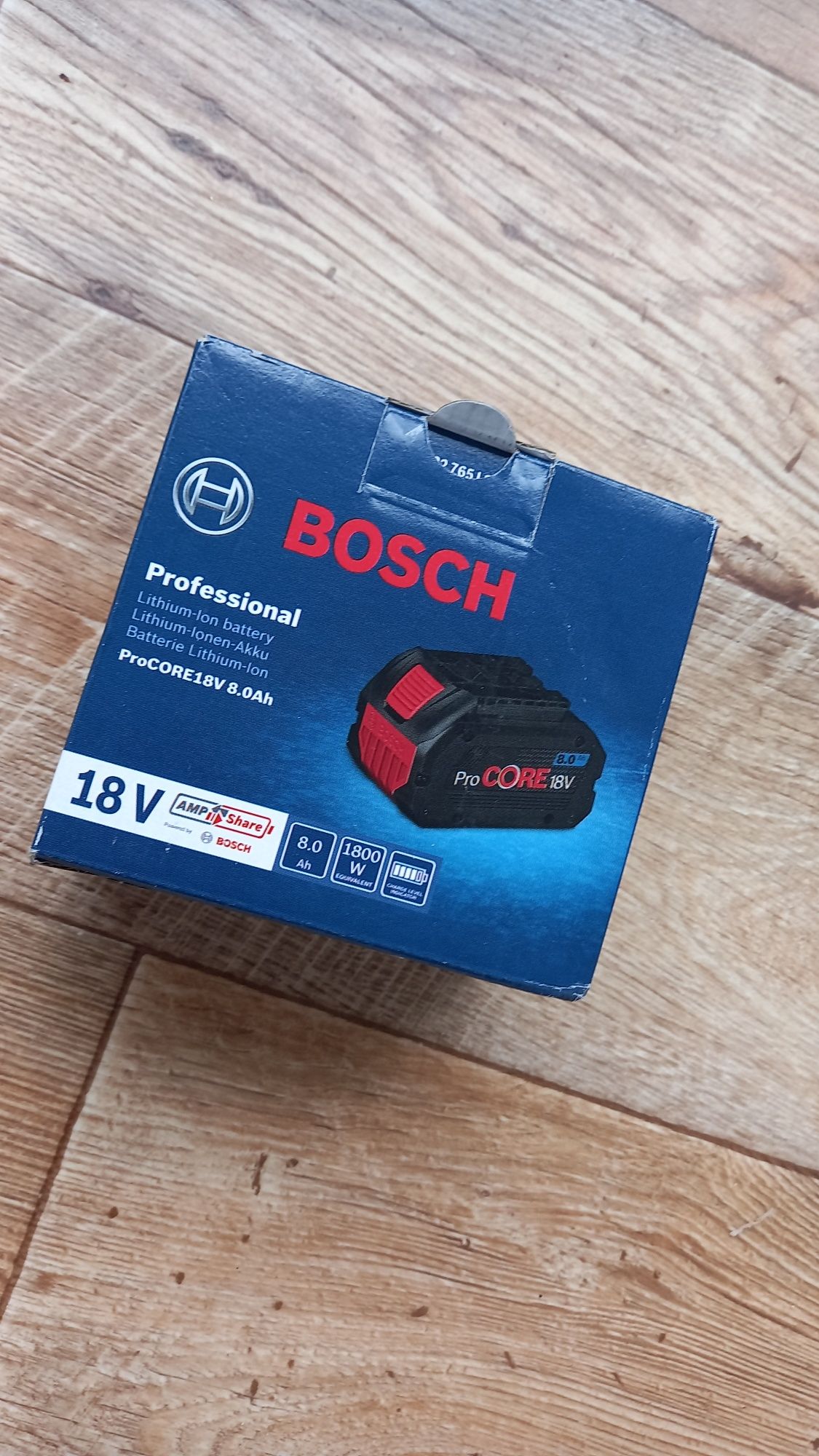 Батерия, акумулаторна Bosch 18v 8.0Ah.